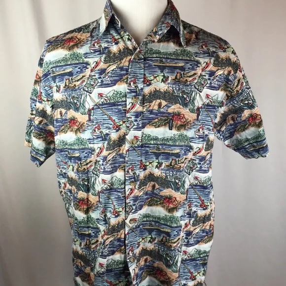 Sportif Shirts Mens Burton Up Shirt Sleeve Fishing Shirt Poshmark